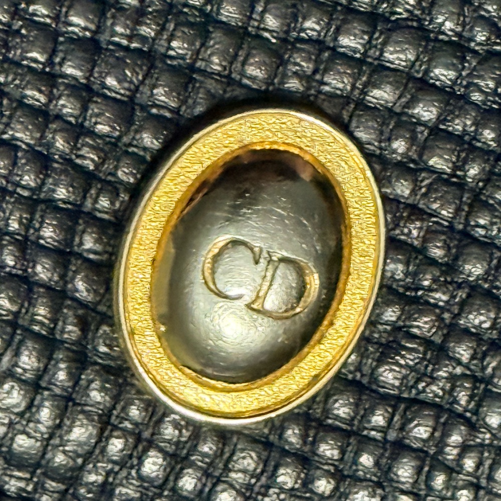 DiorTextured Checkbook Wallet - Picture 14 of 15